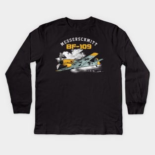 Messerschmitt bf 109 WOP Gift Kids Long Sleeve T-Shirt